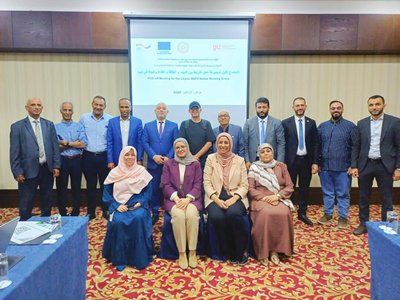 مكتب التعاون الدولي بجهاز الطاقات المتجددة يشارك في الاجتماع الأول لمجموعة عمل الترابط بين المياه والطاقة والغذاء والنظم البيئية (WEFE Nexus) لتعزيز التنمية المستدامة في ليبيا