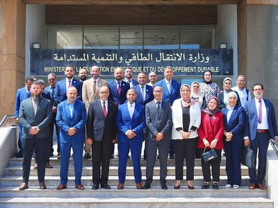 وفد جهاز الطاقات المتجددة يعقد سلسلة اجتماعات بالمملكة المغربية لبحث آفاق التعاون وتبادل الخبرات في مجال الطاقة المستدامة بالتعاون مع الوكالة الالمانية للتعاون الدولي giz